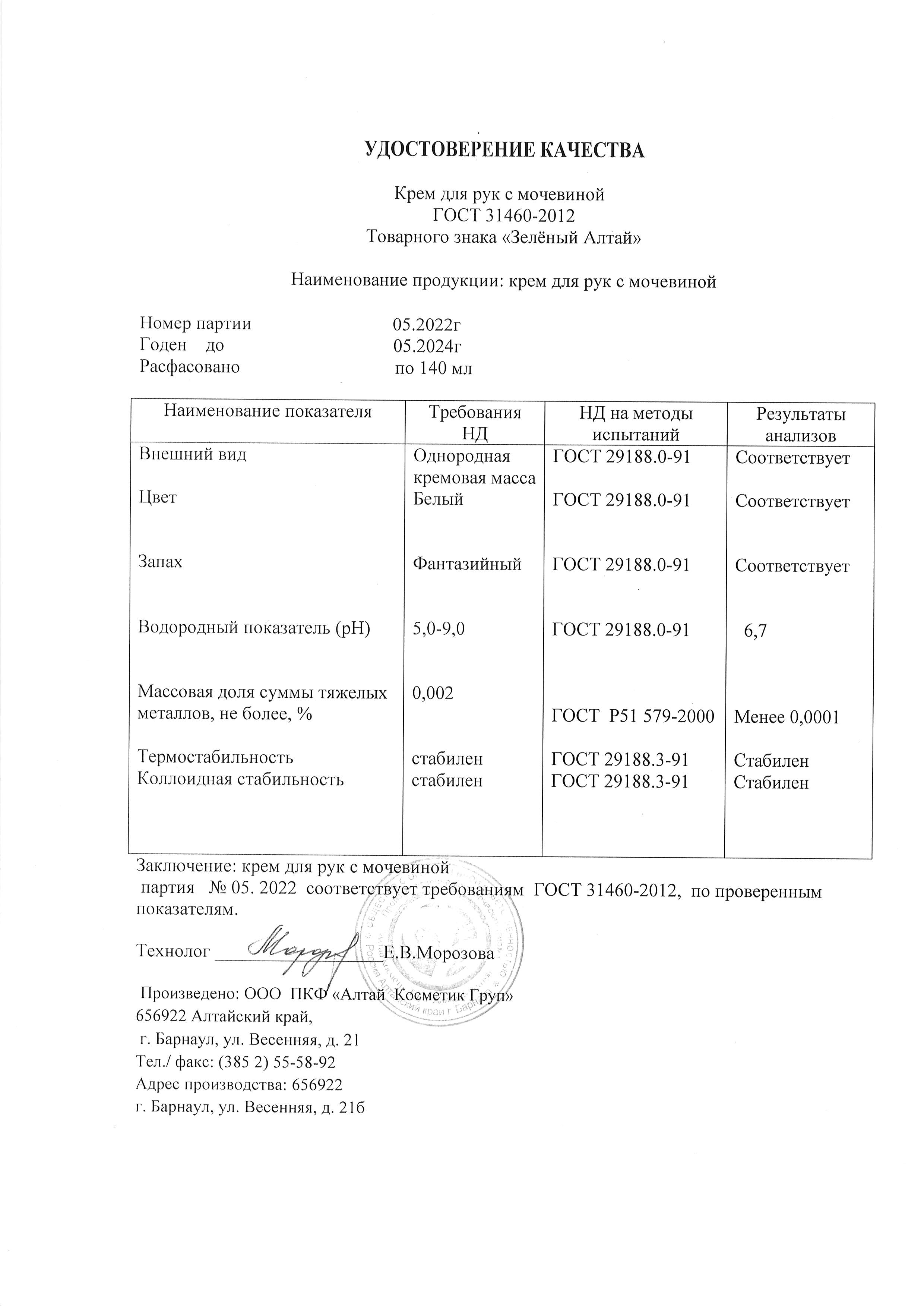 Паспорт №082022